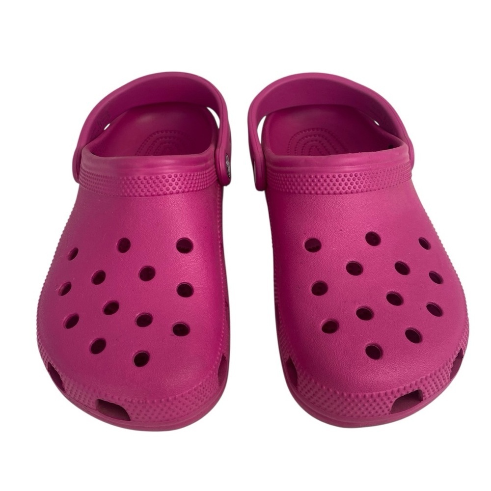 Crocs Pink Crush Classic Bubble Clogs Unisex M5 W7